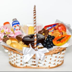 Cesta de café da manhã colonial e/ou cha da tarde